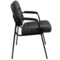 Emma and Oliver Fundamentals Executive Reception Chair with Metal Frame